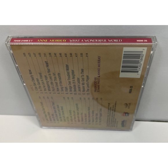 Anne Murray What a Wonderful World 2 CD 26 Inspirational Classics 1999 - Picture 4 of 4
